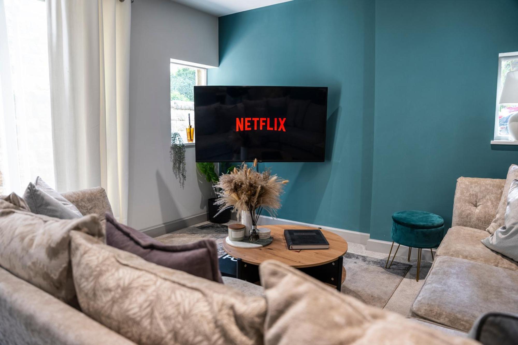 Spring Mount Huge Luxury Full Apartment- Harrogate Centre-Two Extremely Comfy Kingsize Bedrooms-Fully Equipped Modern Kitchen-Cosy Living Room With Huge Tv エクステリア 写真